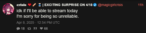 Screenshot 2025-04-08 at 17-12-42 𝕔𝕣𝕚𝕤𝕚𝕤 ❤️‍🩹🧵 EXCITING SURPRISE ON 4_18 (@magicgirlcrisis) id...png